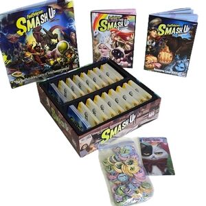 Paul Peterson Smash Up AEG Base + 2 Expansion Pretty Pretty + Awesome Level 9000